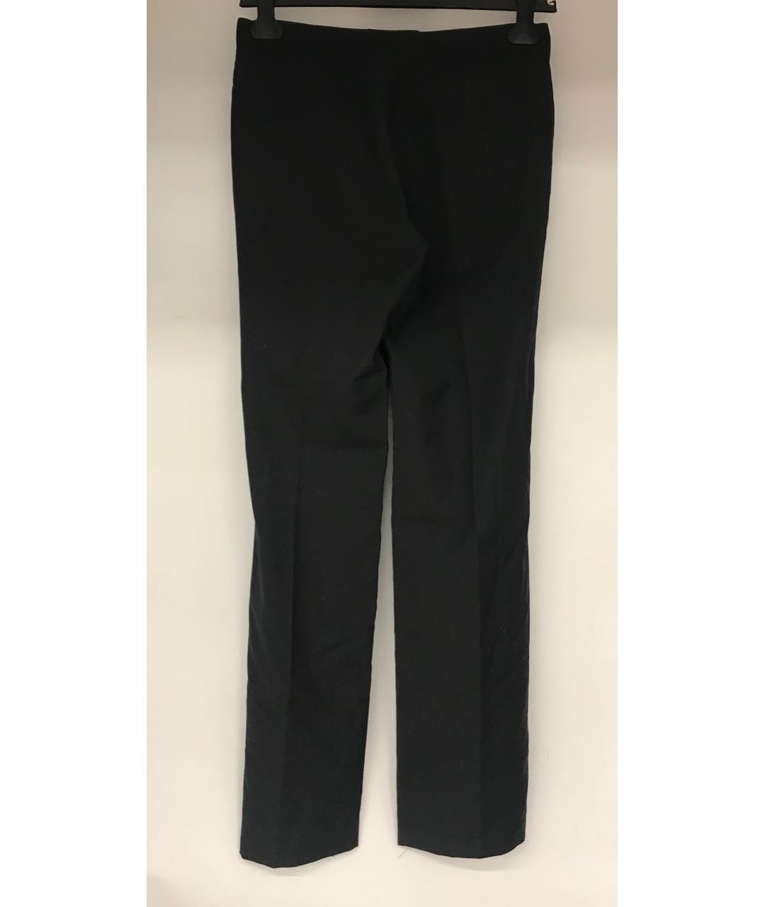 BARBARA BUI Черные хлопковые брюки широкие, фото 2