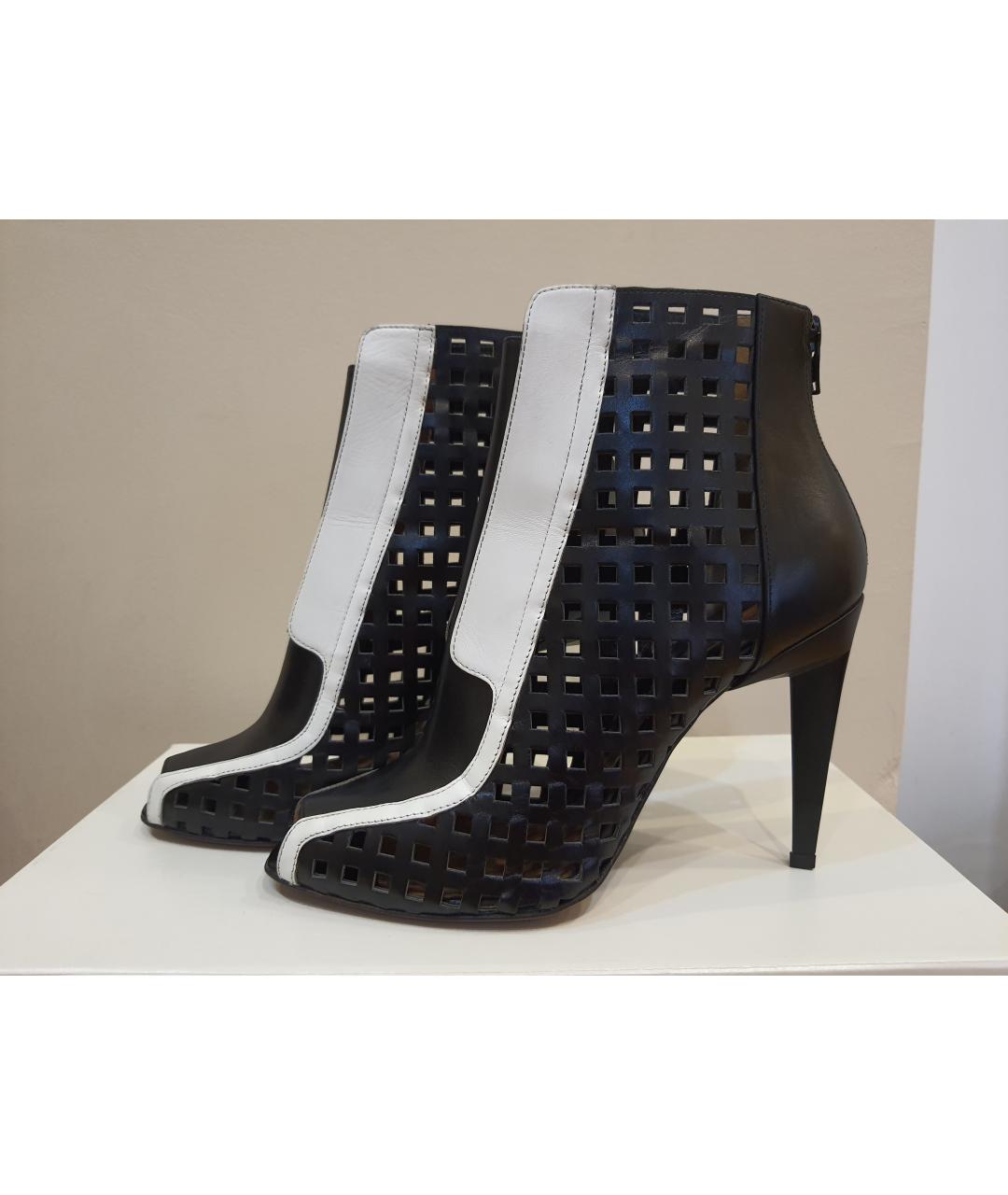 SPORTMAX Мульти кожаные босоножки, фото 7