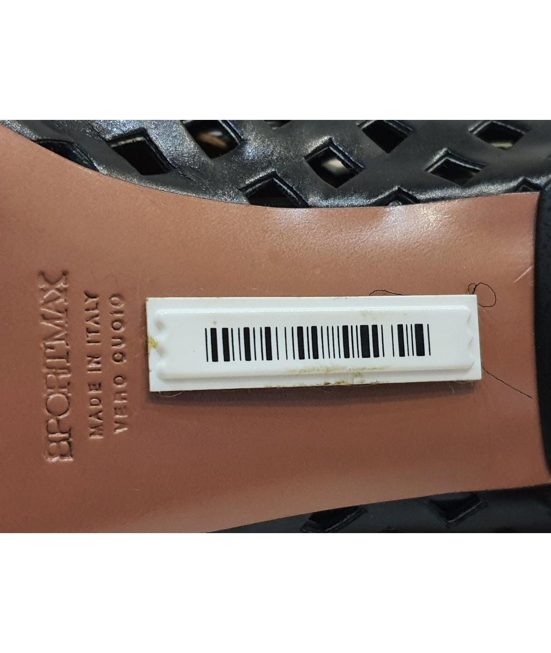 SPORTMAX Мульти кожаные босоножки, фото 5