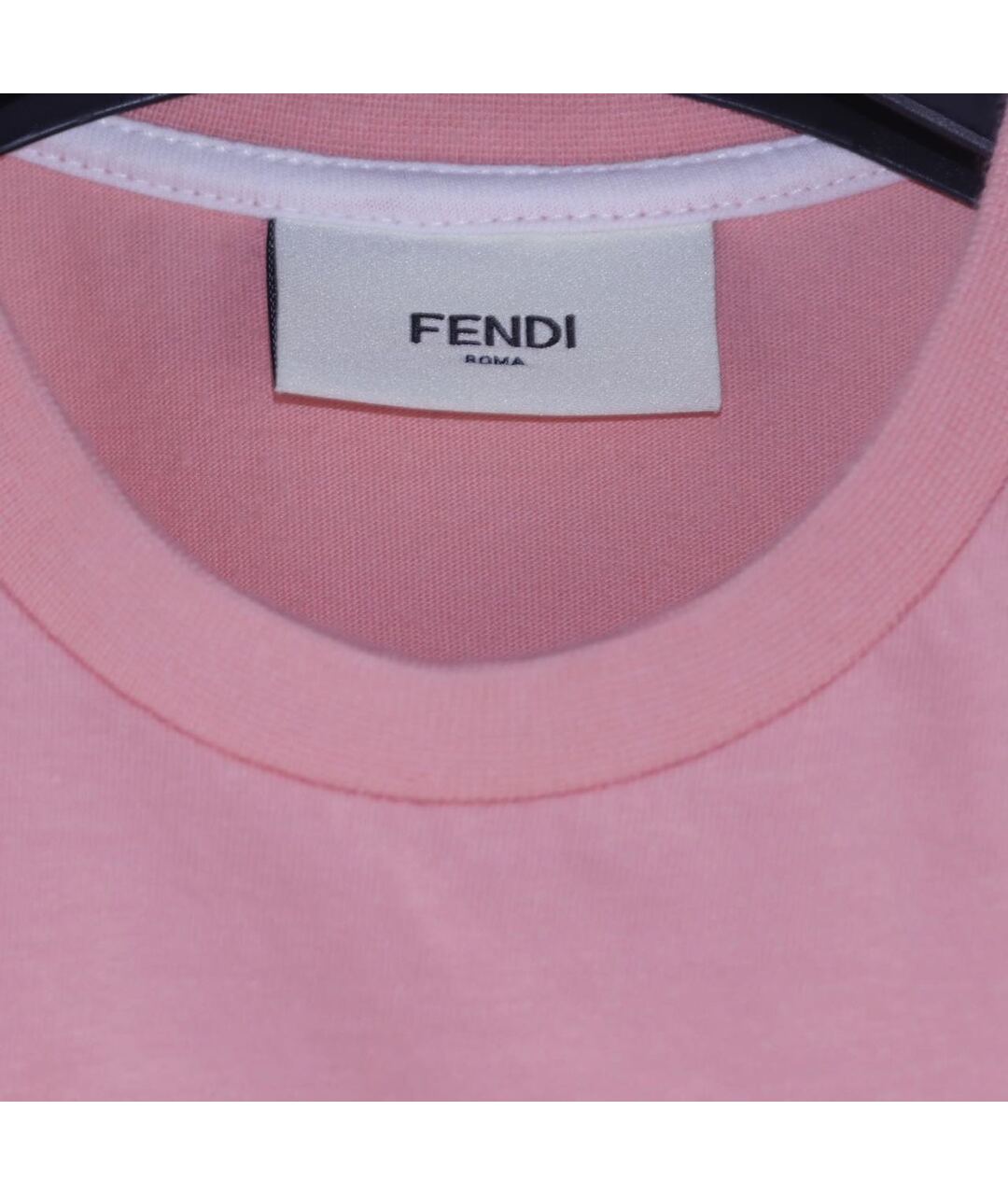 FENDI Розовый хлопковый детская футболка / топ, фото 2