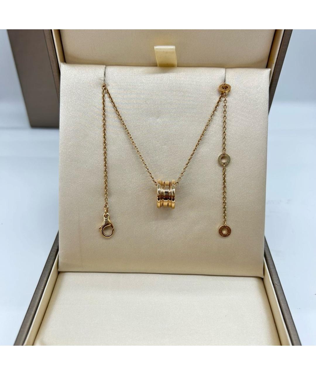 BVLGARI Золотое колье из розового золота, фото 2