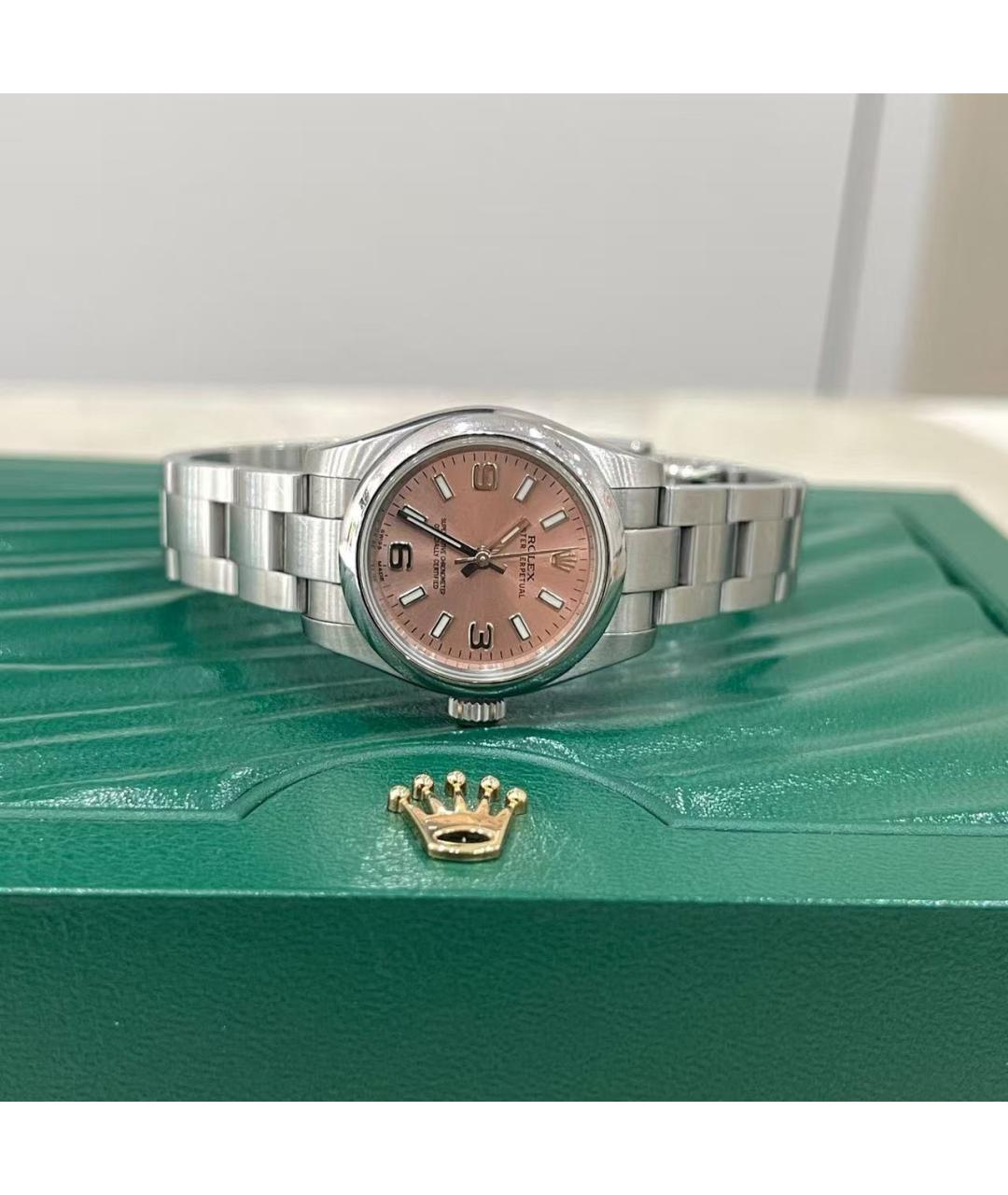 ROLEX Серебряные часы, фото 2