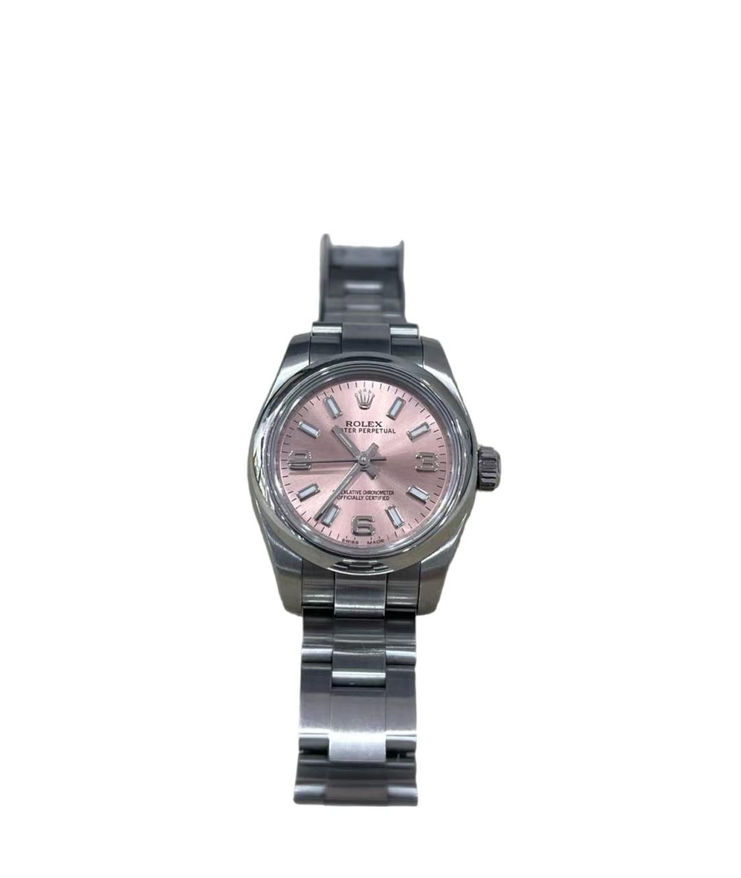 ROLEX Серебряные часы, фото 5