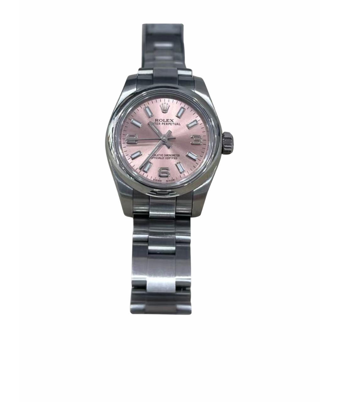 ROLEX Серебряные часы, фото 1