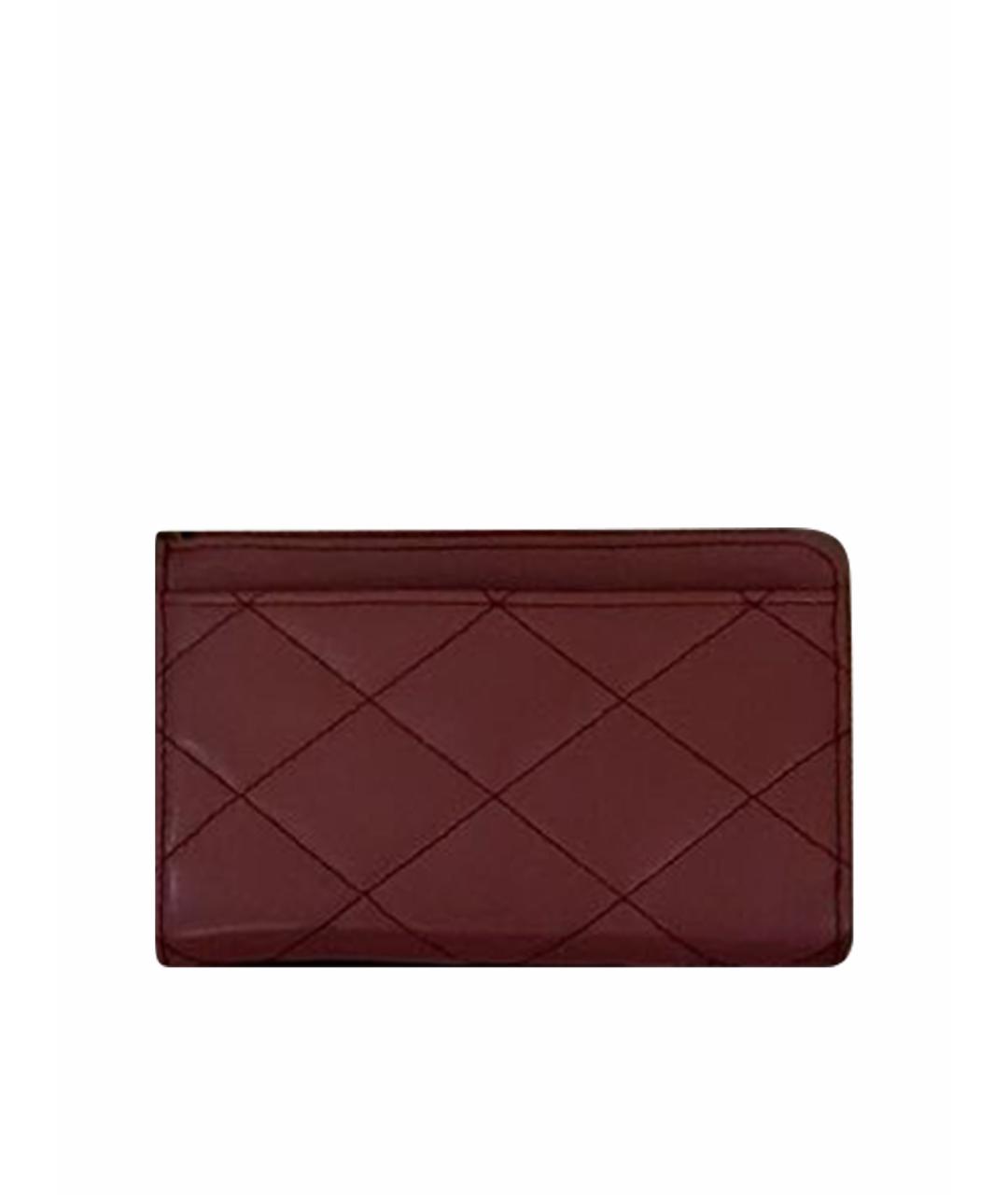 SAINT LAURENT Розовый кожаный кошелек, фото 1