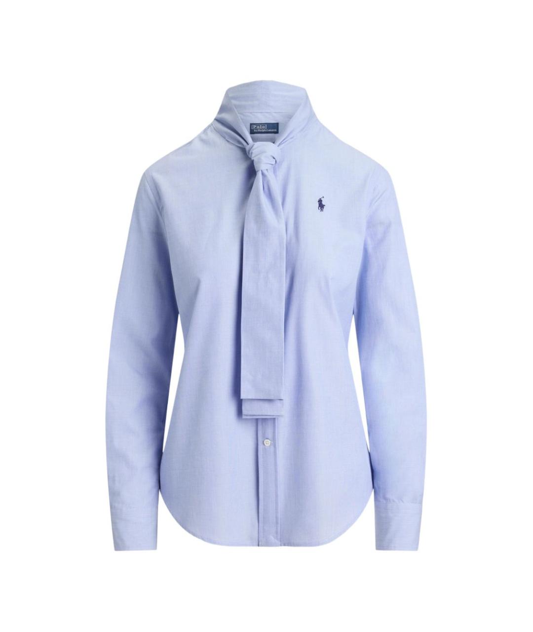 POLO RALPH LAUREN Голубая хлопковая рубашка, фото 1