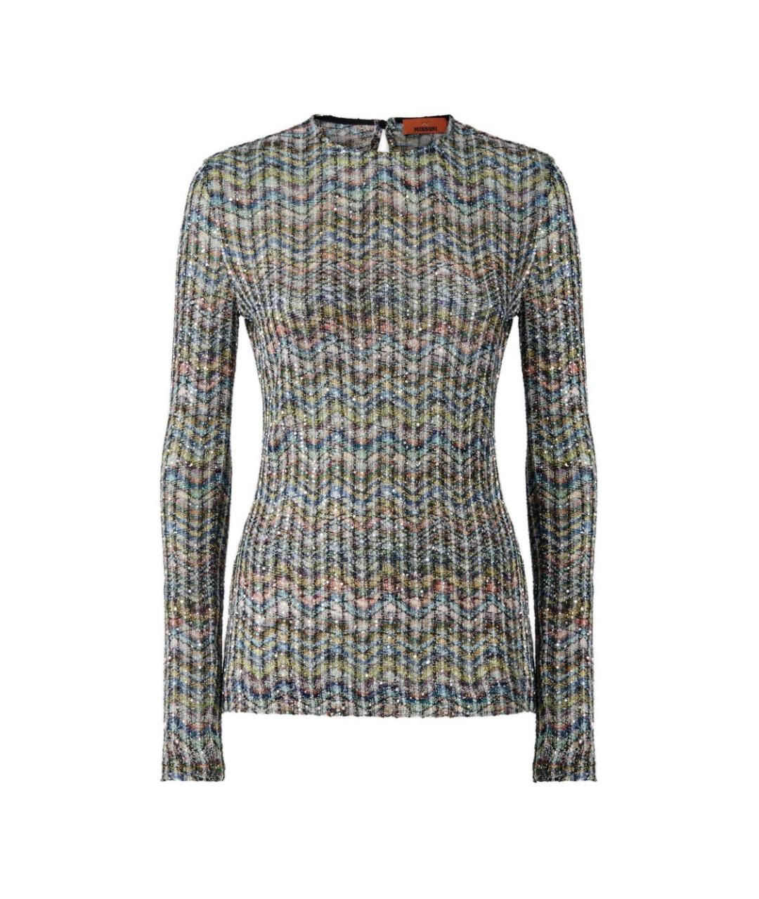 MISSONI Мульти вискозный джемпер / свитер, фото 1