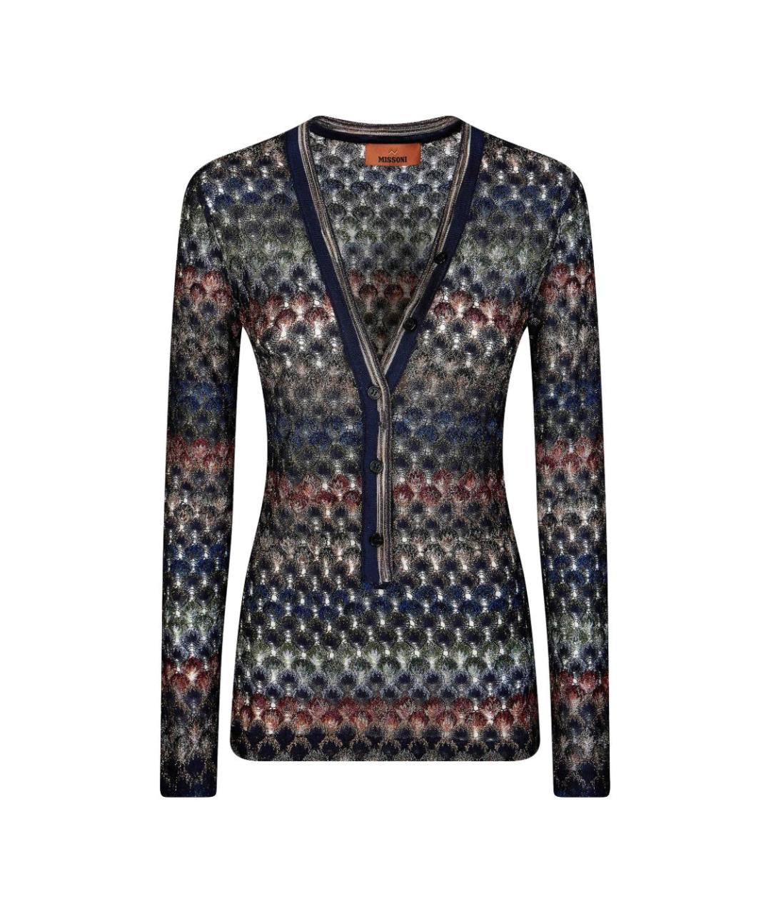 MISSONI Мульти вискозный джемпер / свитер, фото 1