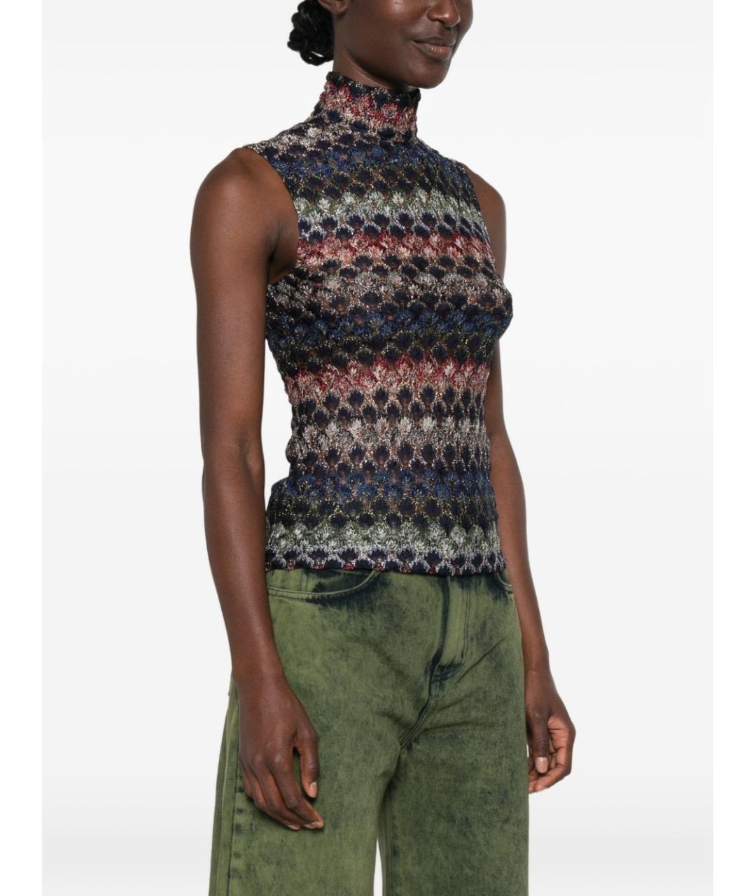 MISSONI Мульти вискозная майка, фото 5