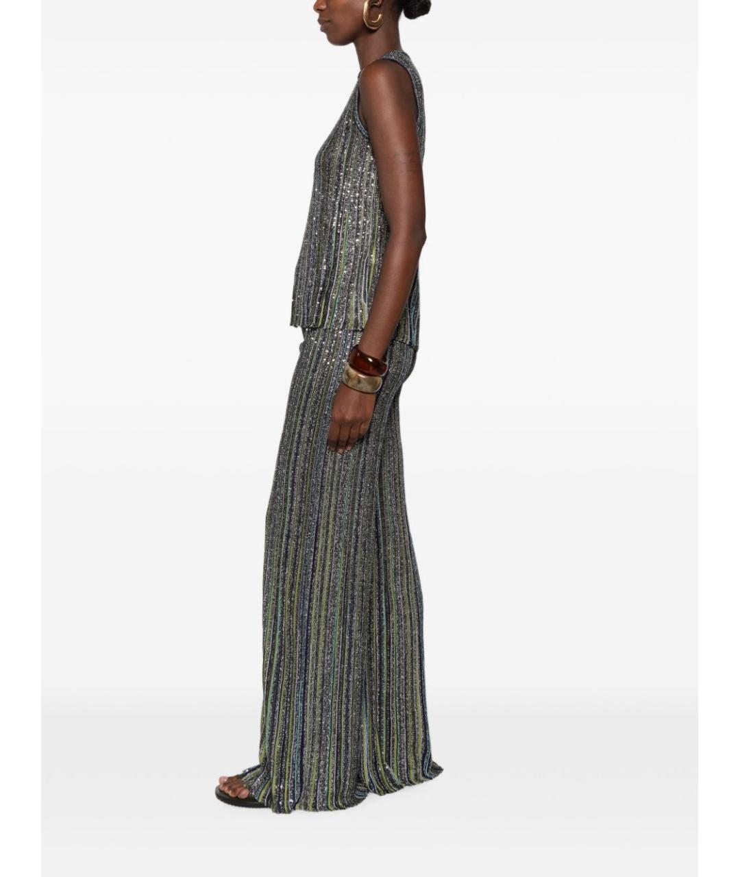 MISSONI Зеленая вискозная майка, фото 2