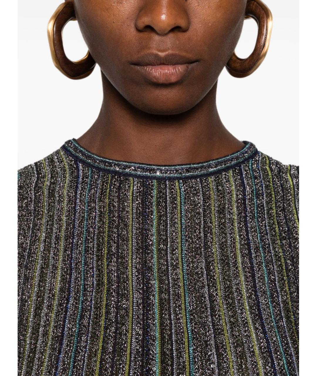 MISSONI Зеленая вискозная майка, фото 4