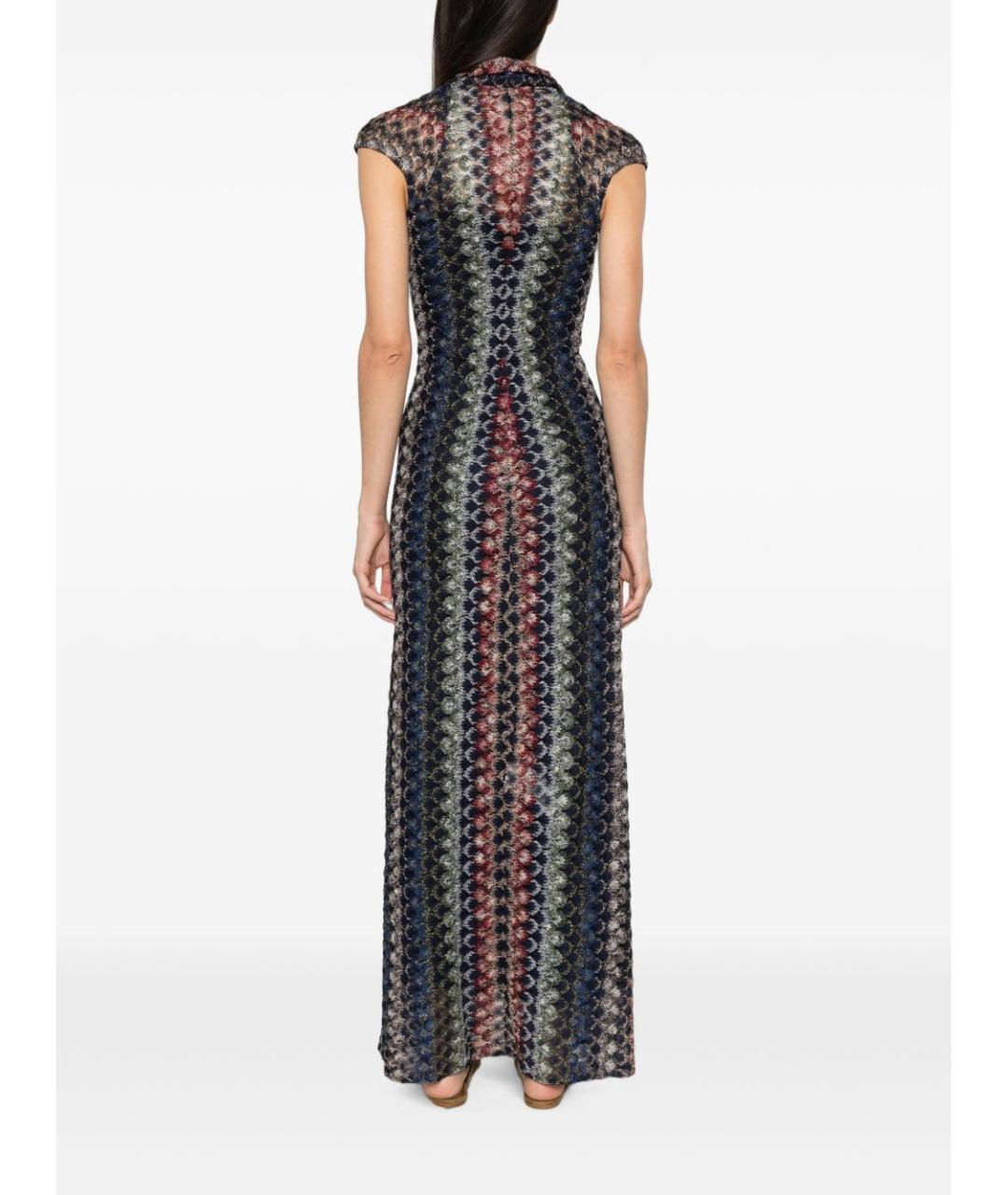 MISSONI Мульти вискозное повседневное платье, фото 2