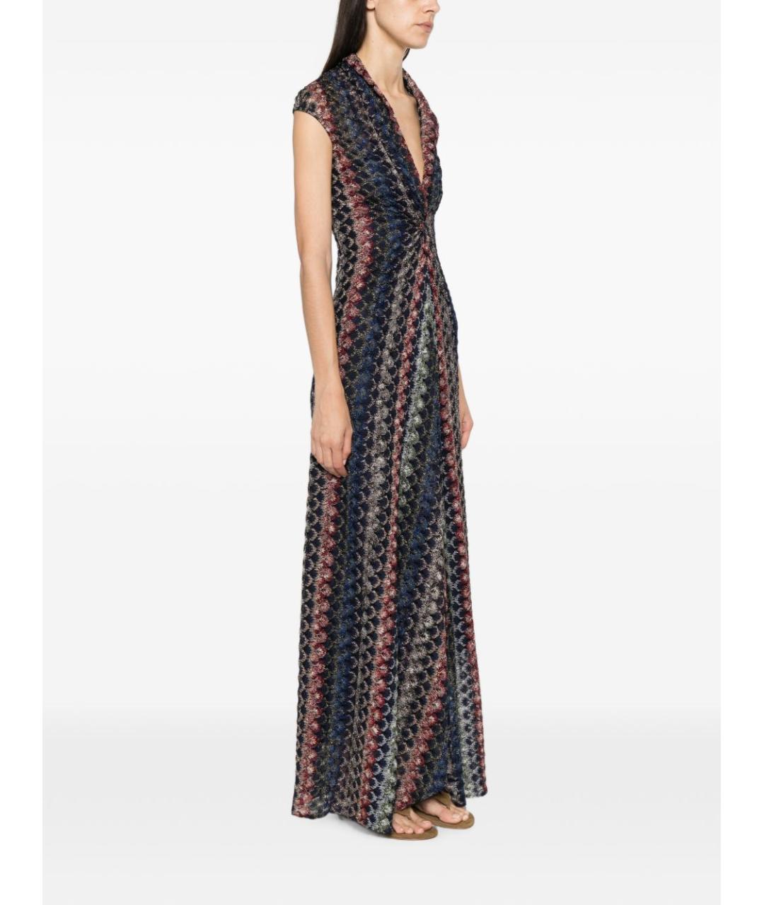 MISSONI Мульти вискозное повседневное платье, фото 1