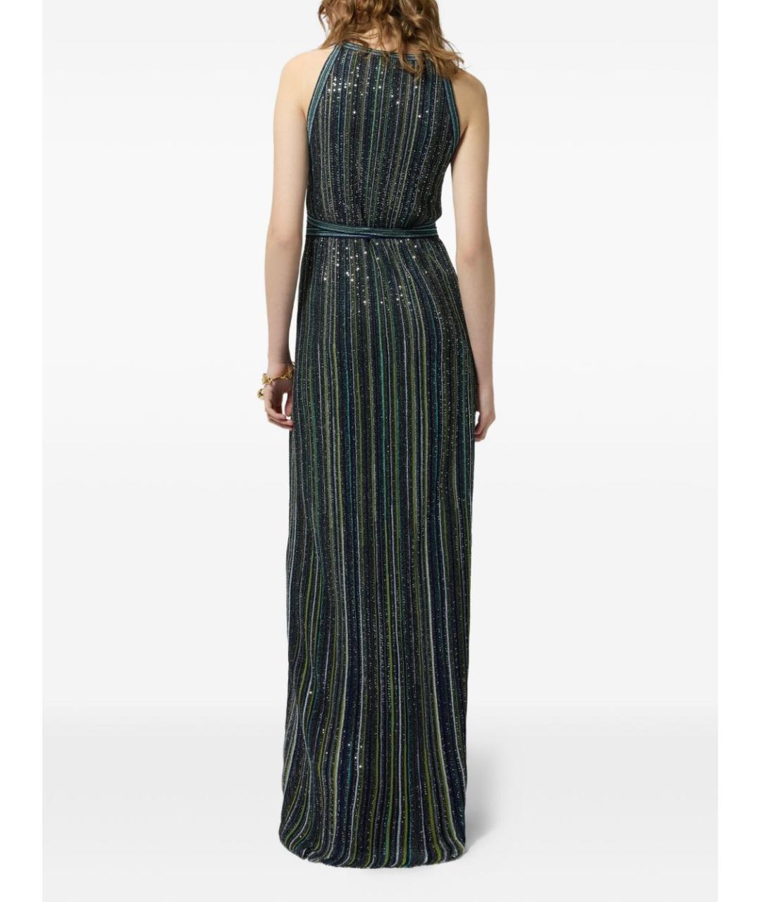 MISSONI Зеленое вискозное платье, фото 4