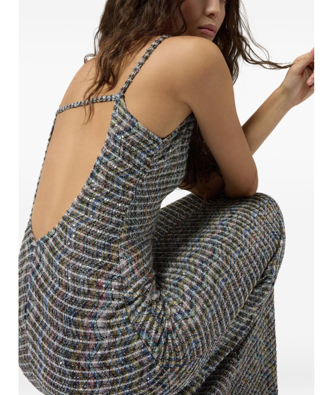 MISSONI Мульти вискозное платье, фото 4