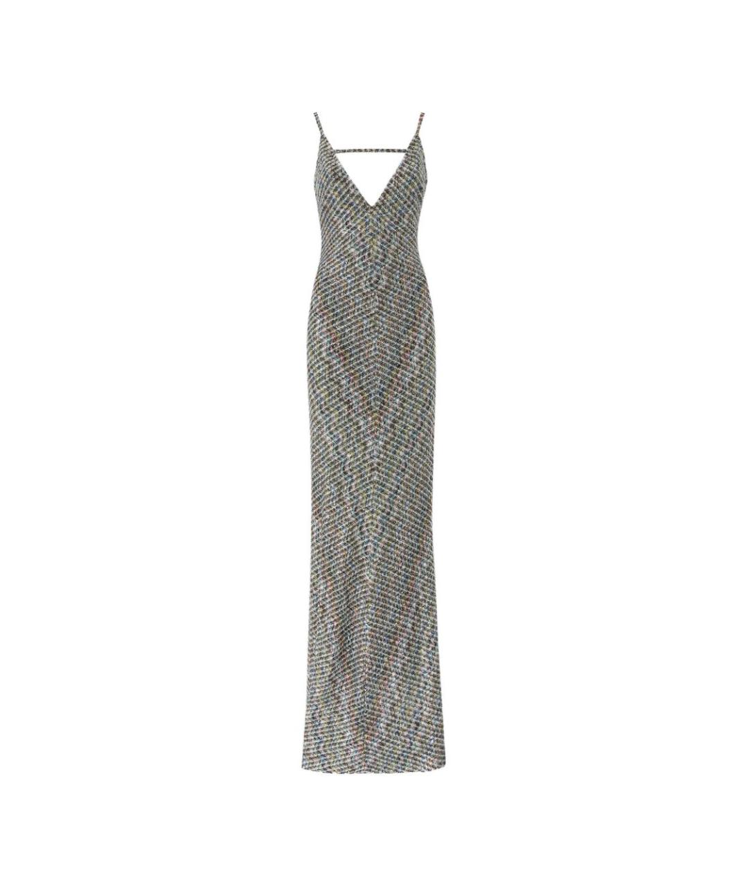 MISSONI Мульти вискозное платье, фото 5
