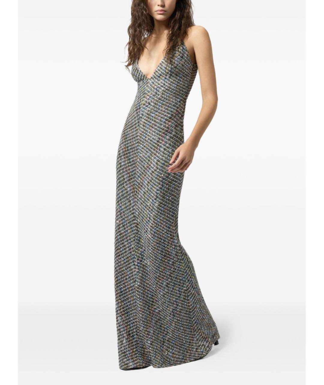 MISSONI Мульти вискозное платье, фото 3