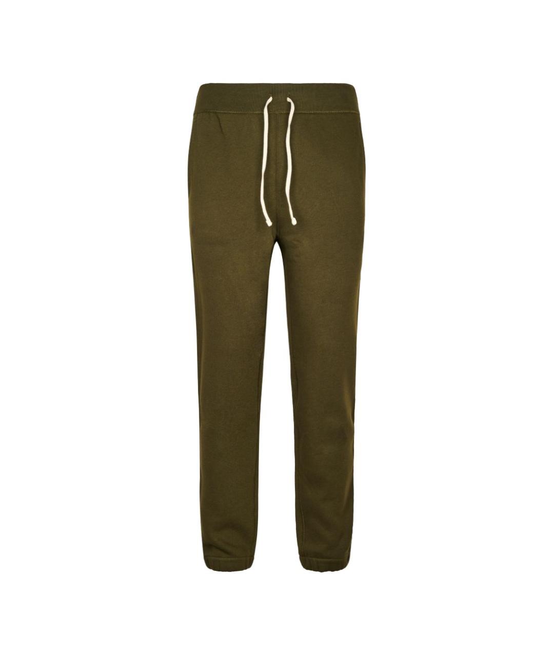POLO RALPH LAUREN Хаки хлопковые повседневные брюки, фото 1