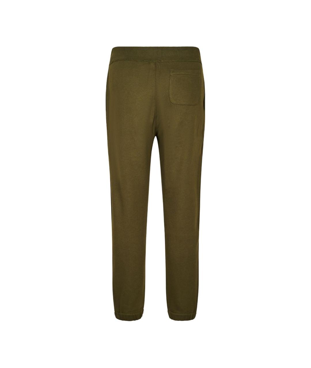 POLO RALPH LAUREN Хаки хлопковые повседневные брюки, фото 2