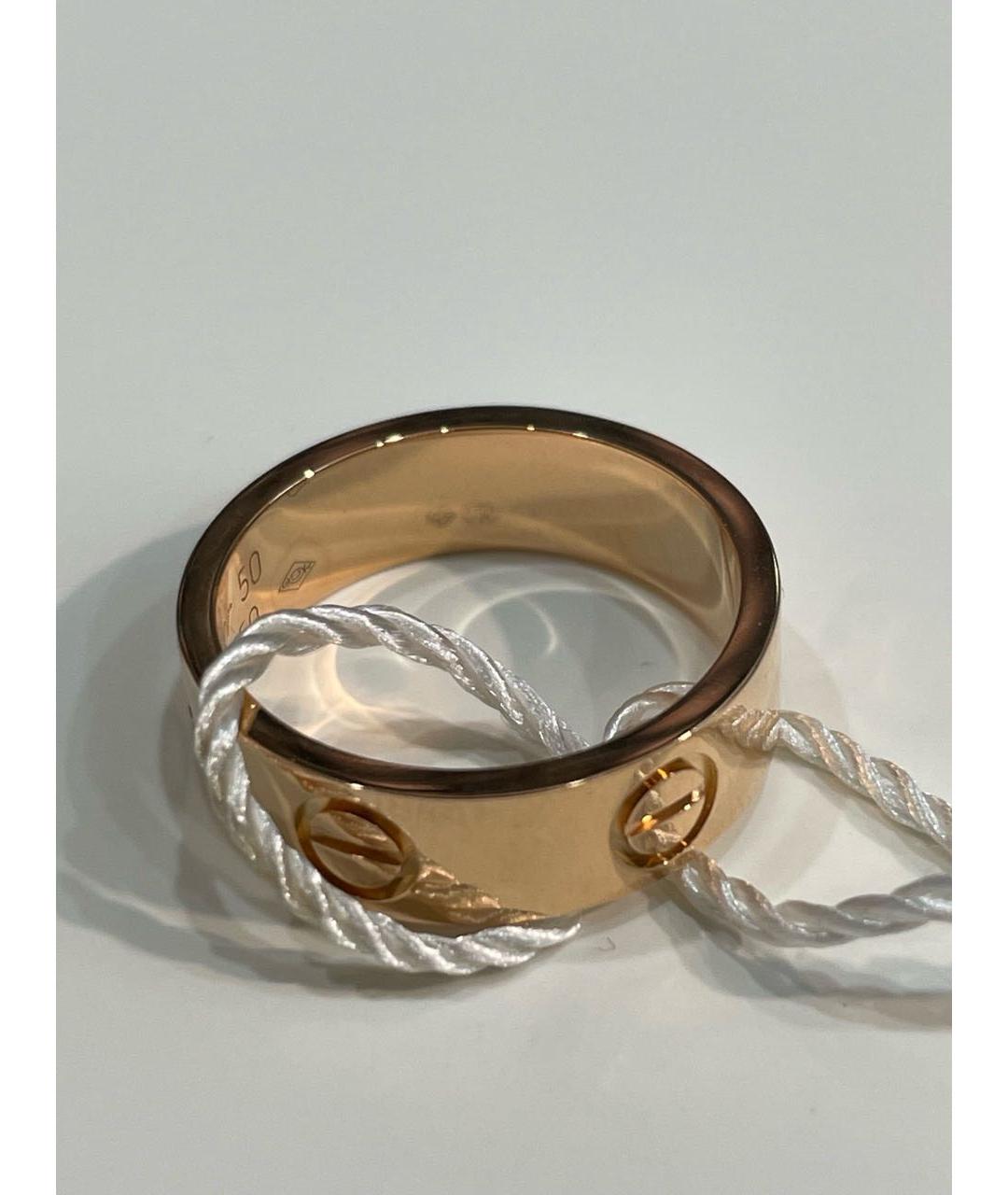 CARTIER Золотое кольцо из розового золота, фото 4