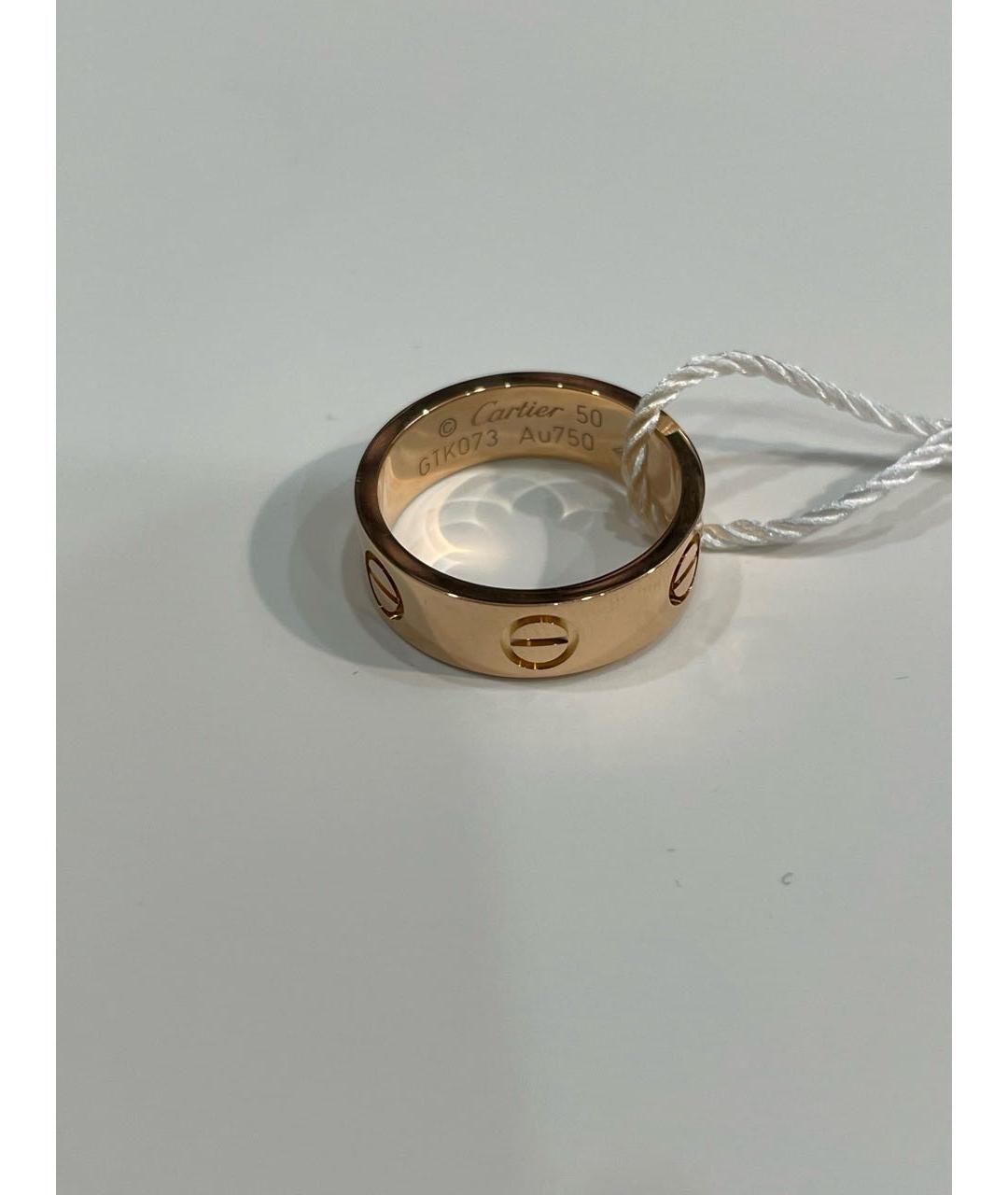 CARTIER Золотое кольцо из розового золота, фото 2