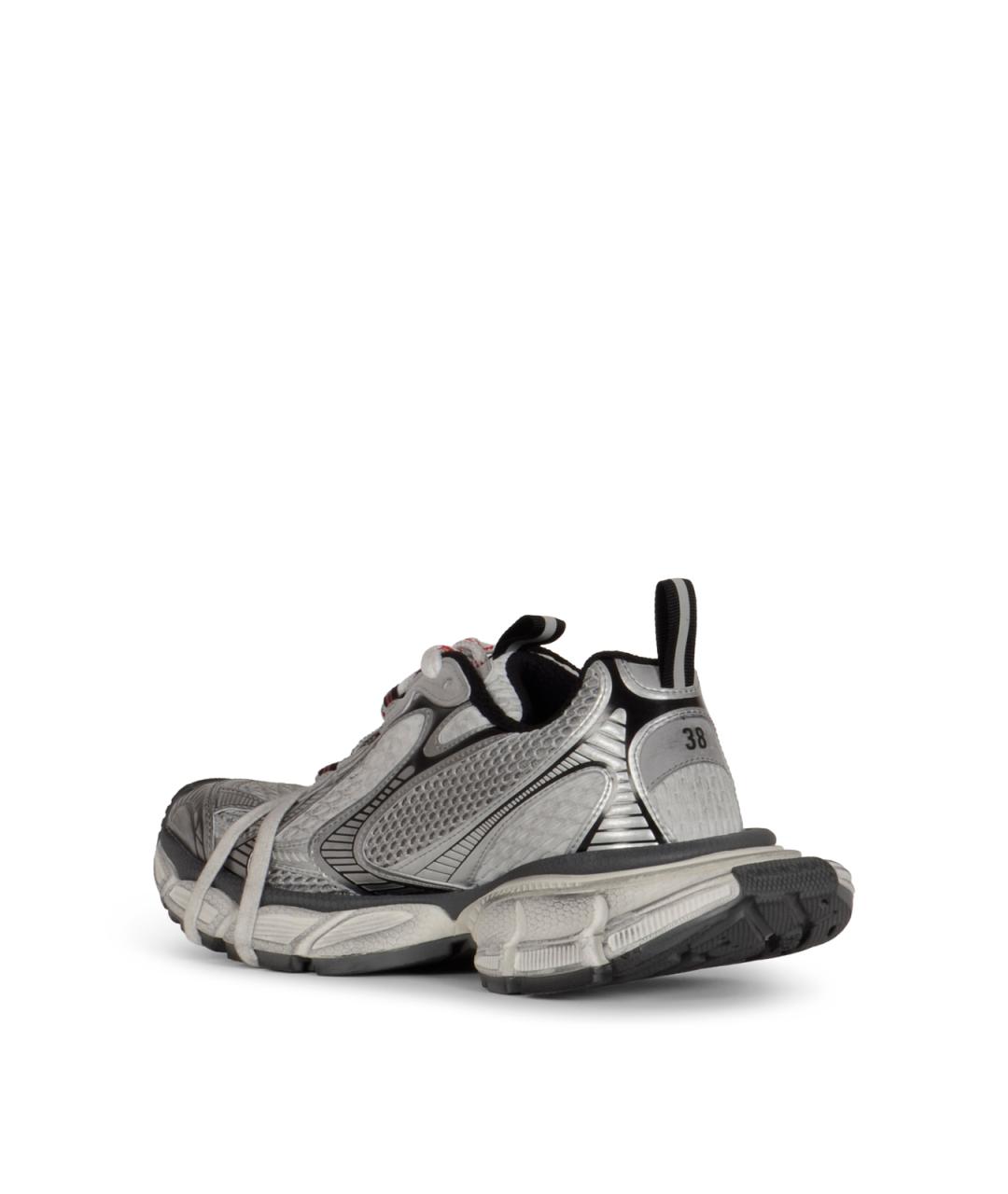 BALENCIAGA Серые кроссовки, фото 4