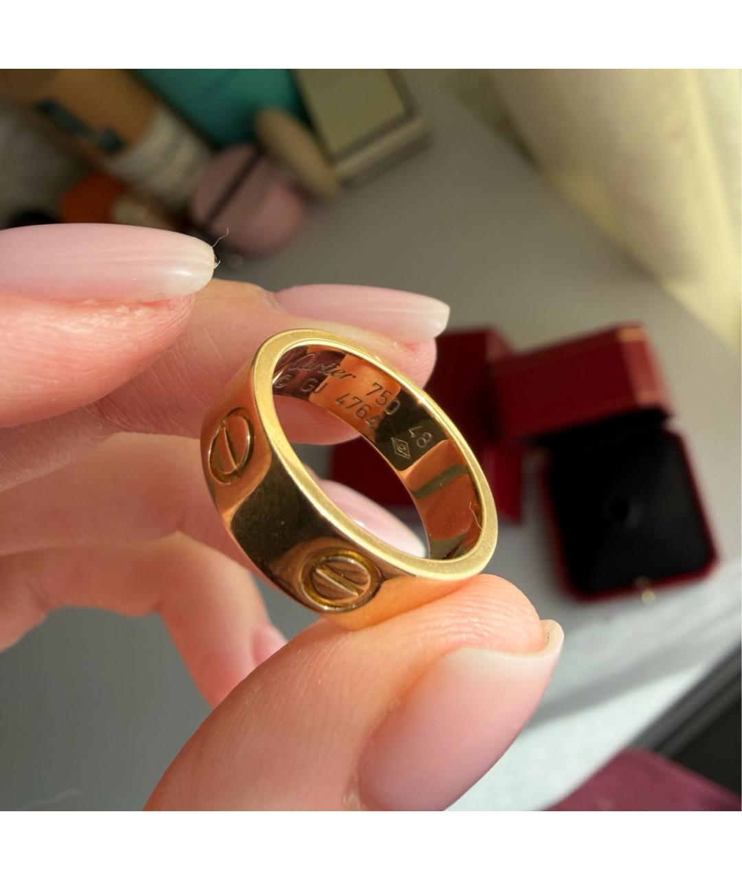 CARTIER Желтый браслет из желтого золота, фото 2