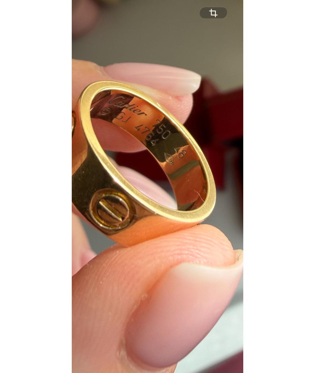 CARTIER Желтый браслет из желтого золота, фото 3