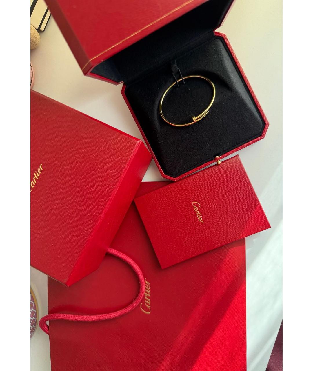 CARTIER Желтый браслет из желтого золота, фото 5