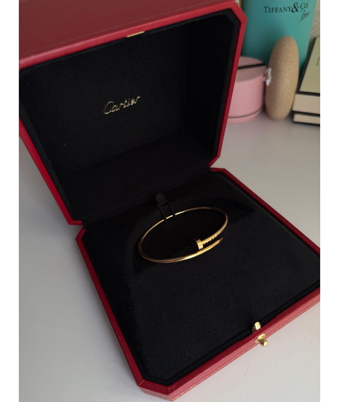 CARTIER Желтый браслет из желтого золота, фото 3