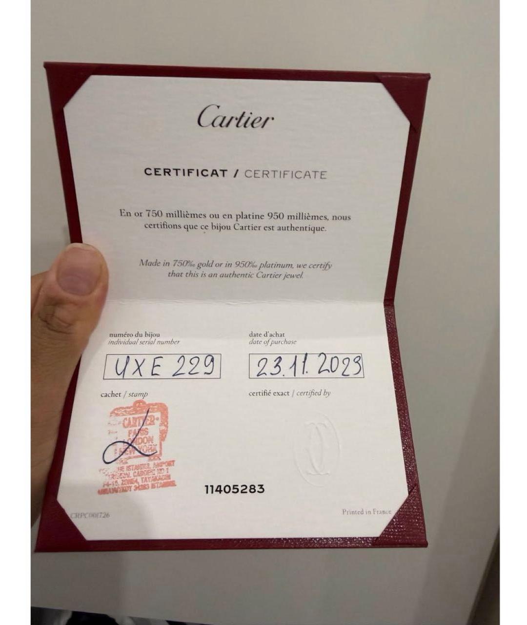 CARTIER Розовое кольцо из розового золота, фото 7