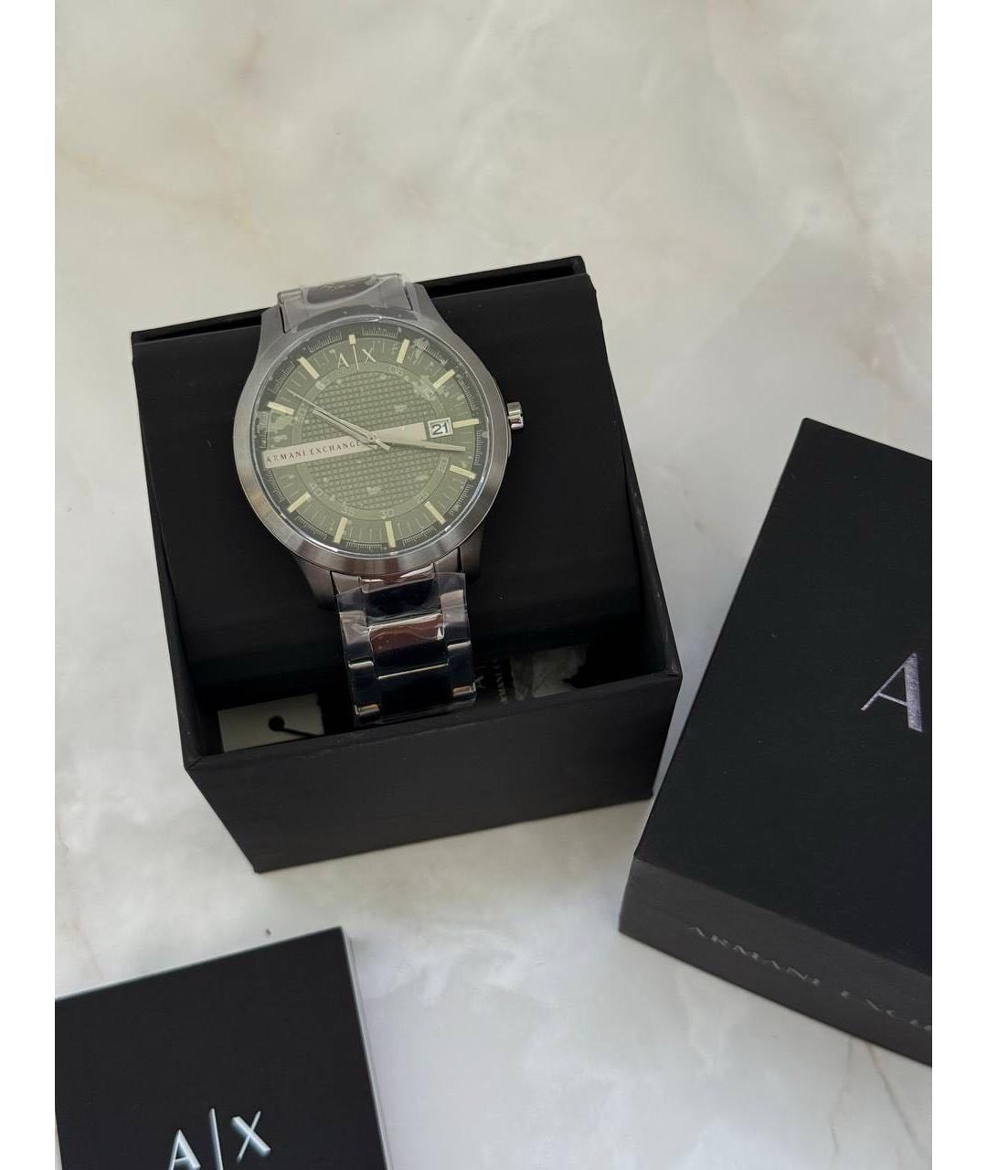 ARMANI EXCHANGE Черные стальные часы, фото 4