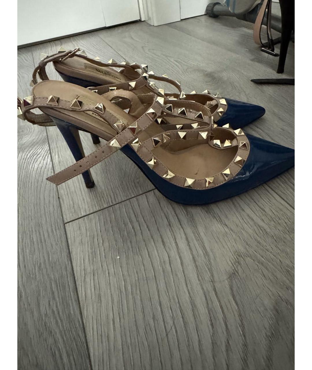 VALENTINO Синие туфли, фото 2