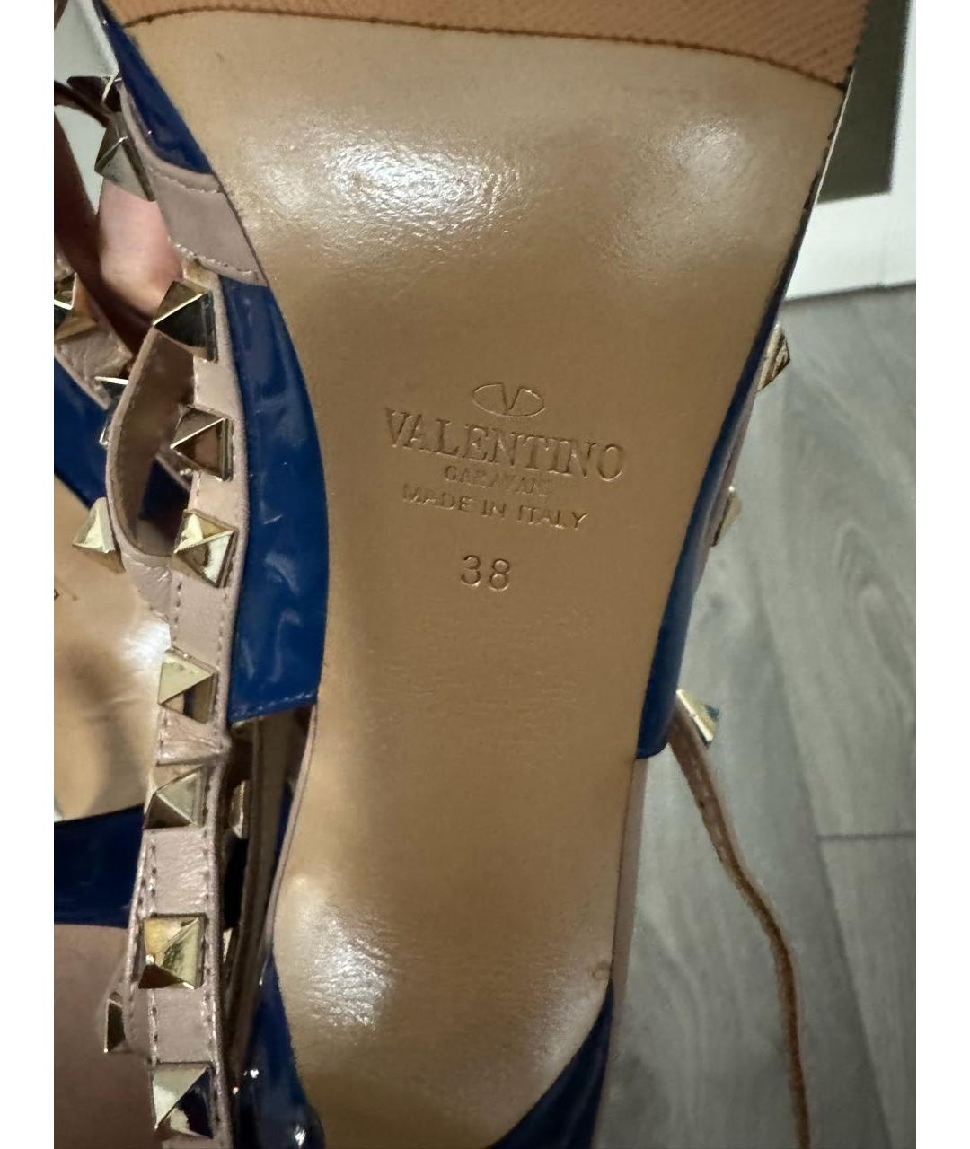 VALENTINO Синие туфли, фото 3