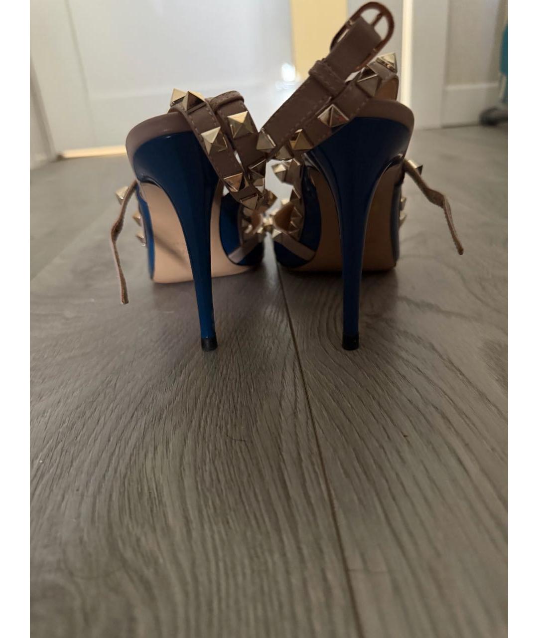 VALENTINO Синие туфли, фото 4