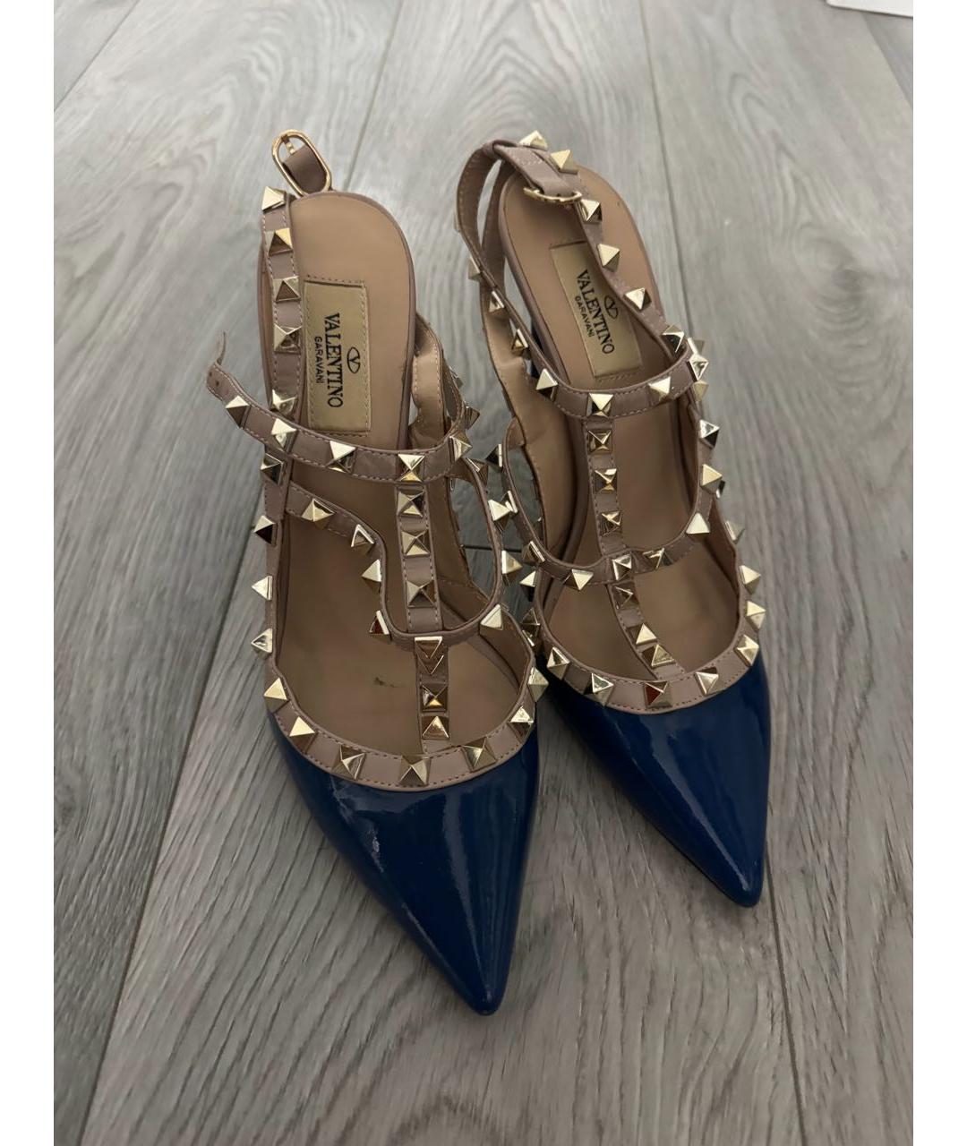 VALENTINO Синие туфли, фото 5