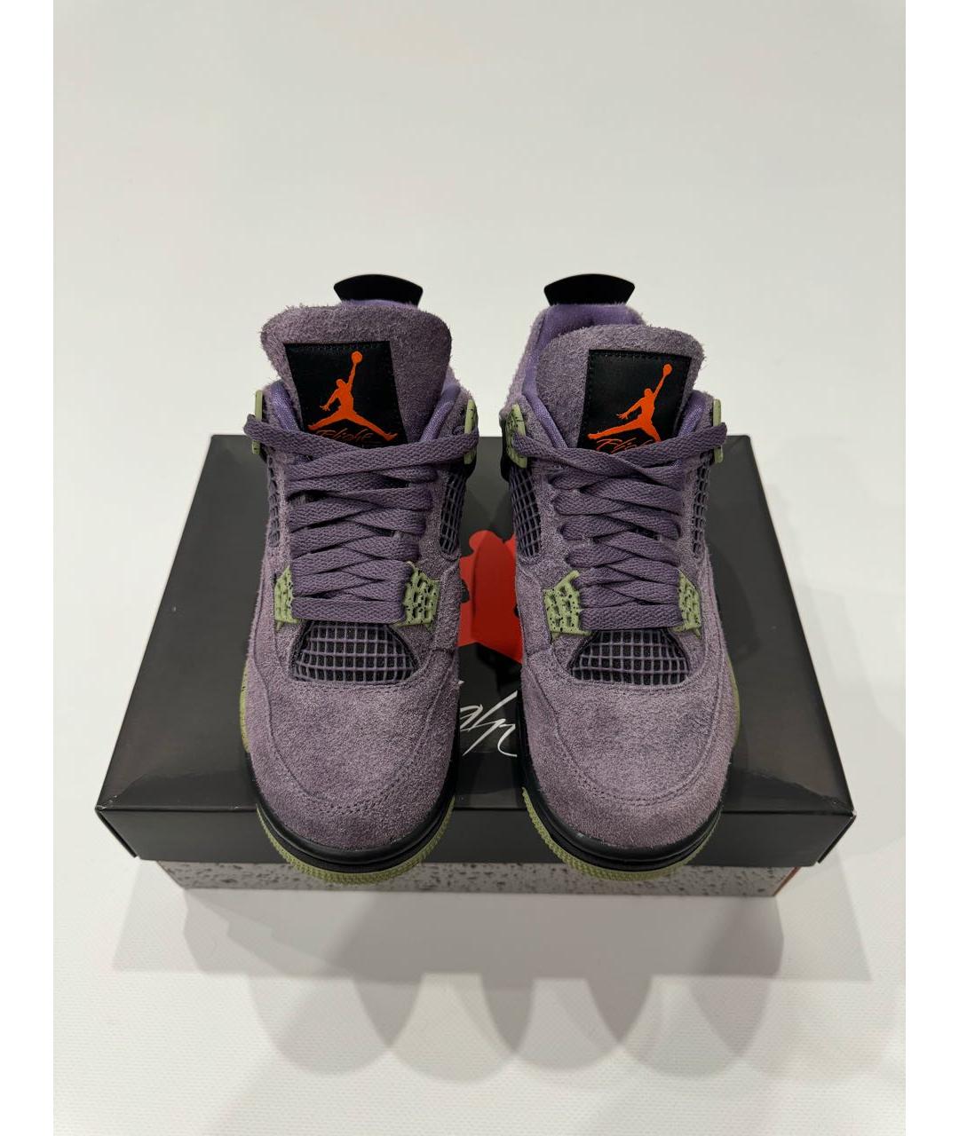 NIKE Фиолетовые замшевые кроссовки, фото 2