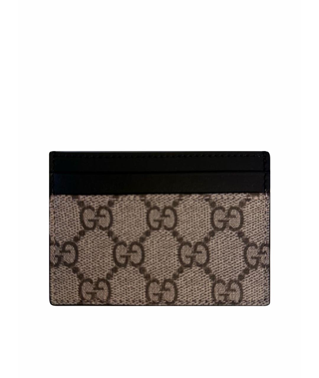 GUCCI Коричневый кардхолдер, фото 1