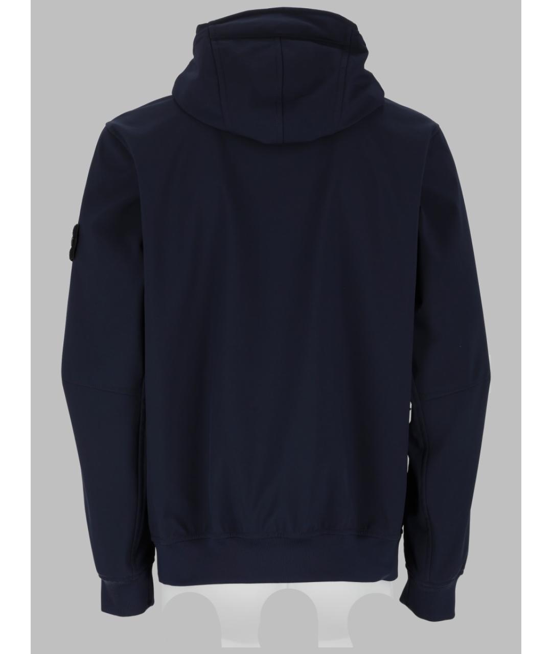 STONE ISLAND Синяя полиэстеровая куртка, фото 2