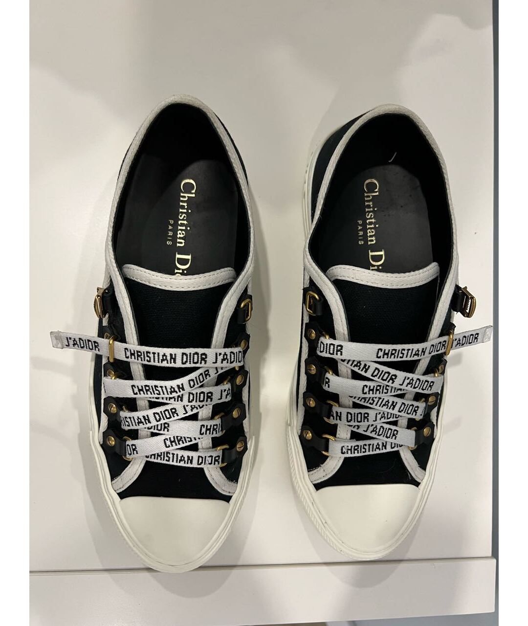 CHRISTIAN DIOR Черные кеды, фото 2