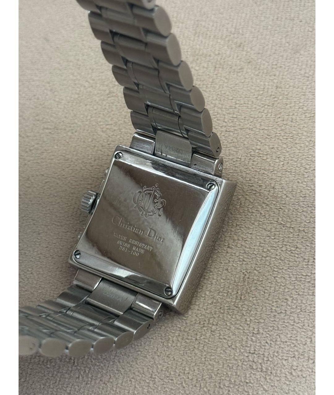 CHRISTIAN DIOR Серебряные часы, фото 2