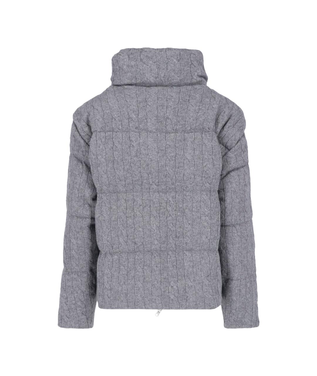 POLO RALPH LAUREN Серая шерстяная куртка, фото 2