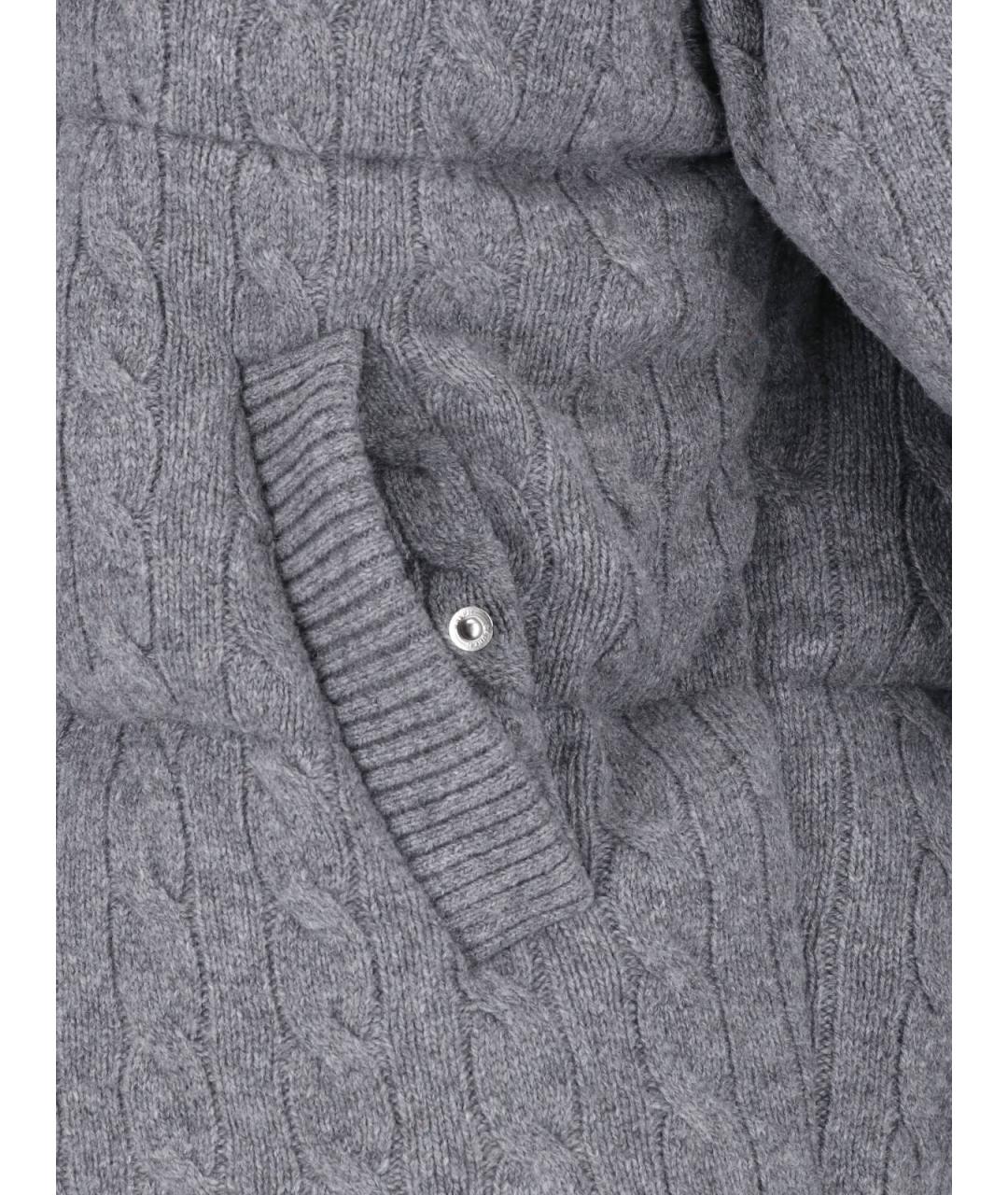 POLO RALPH LAUREN Серая шерстяная куртка, фото 3