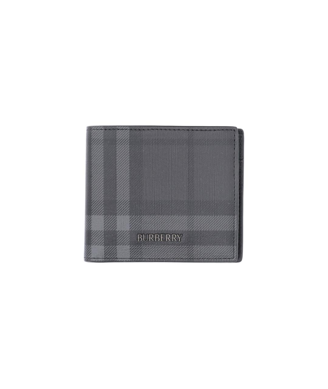 BURBERRY Серый кошелек, фото 1