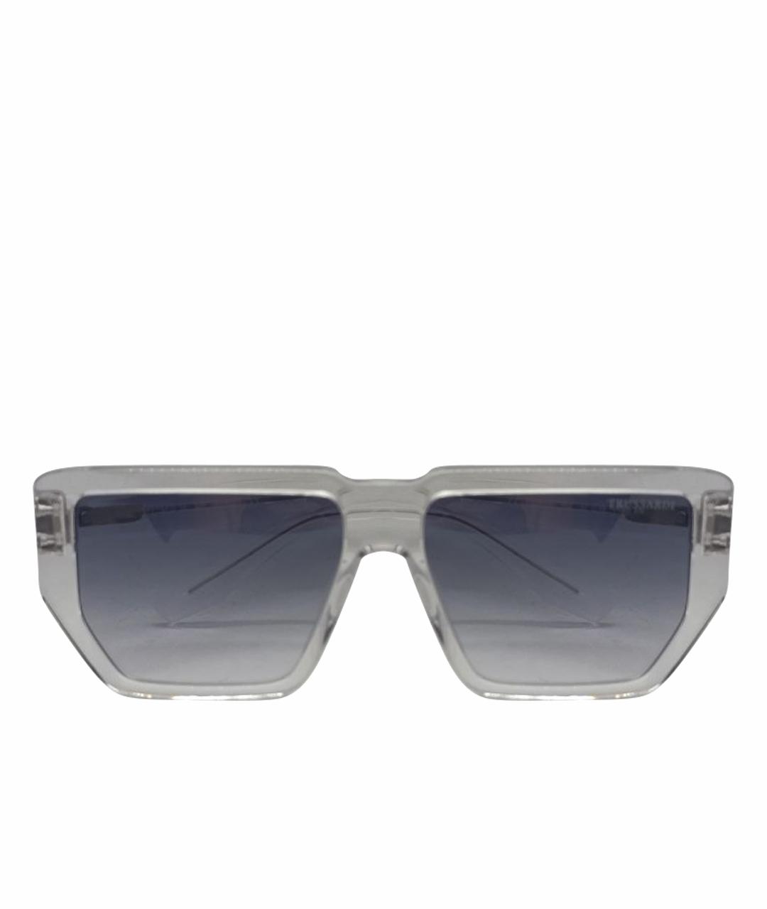 TRUSSARDI Прозрачные пластиковые солнцезащитные очки, фото 1
