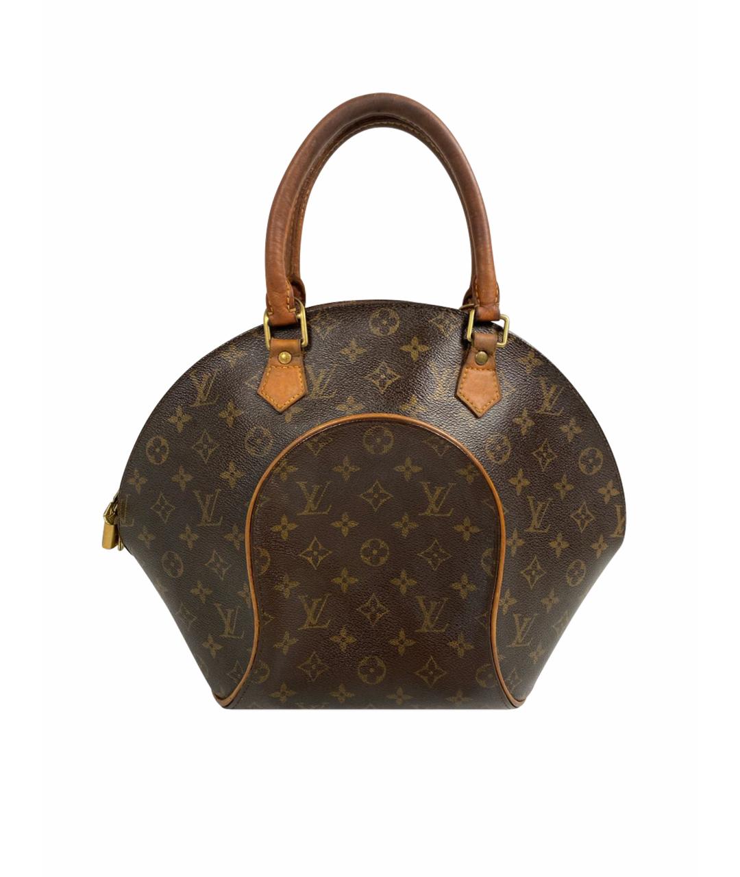LOUIS VUITTON Коричневая канва сумка с короткими ручками, фото 1