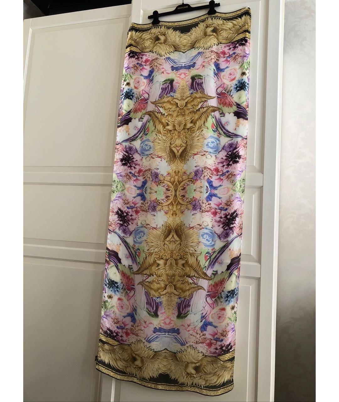 ROBERTO CAVALLI Шелковый платок, фото 9