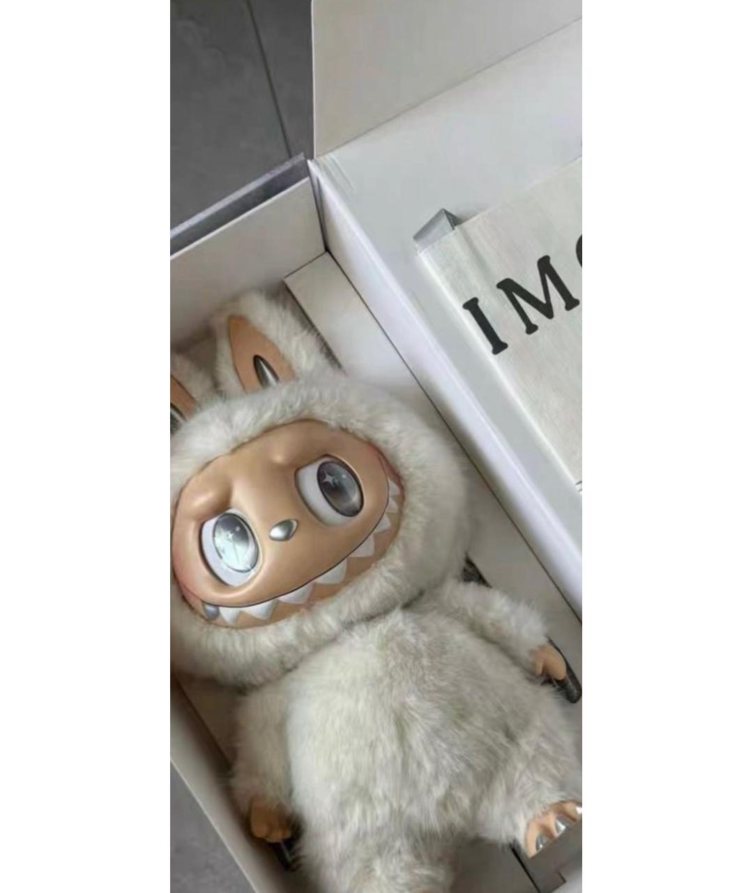 Labubu Белая игрушка, фото 3