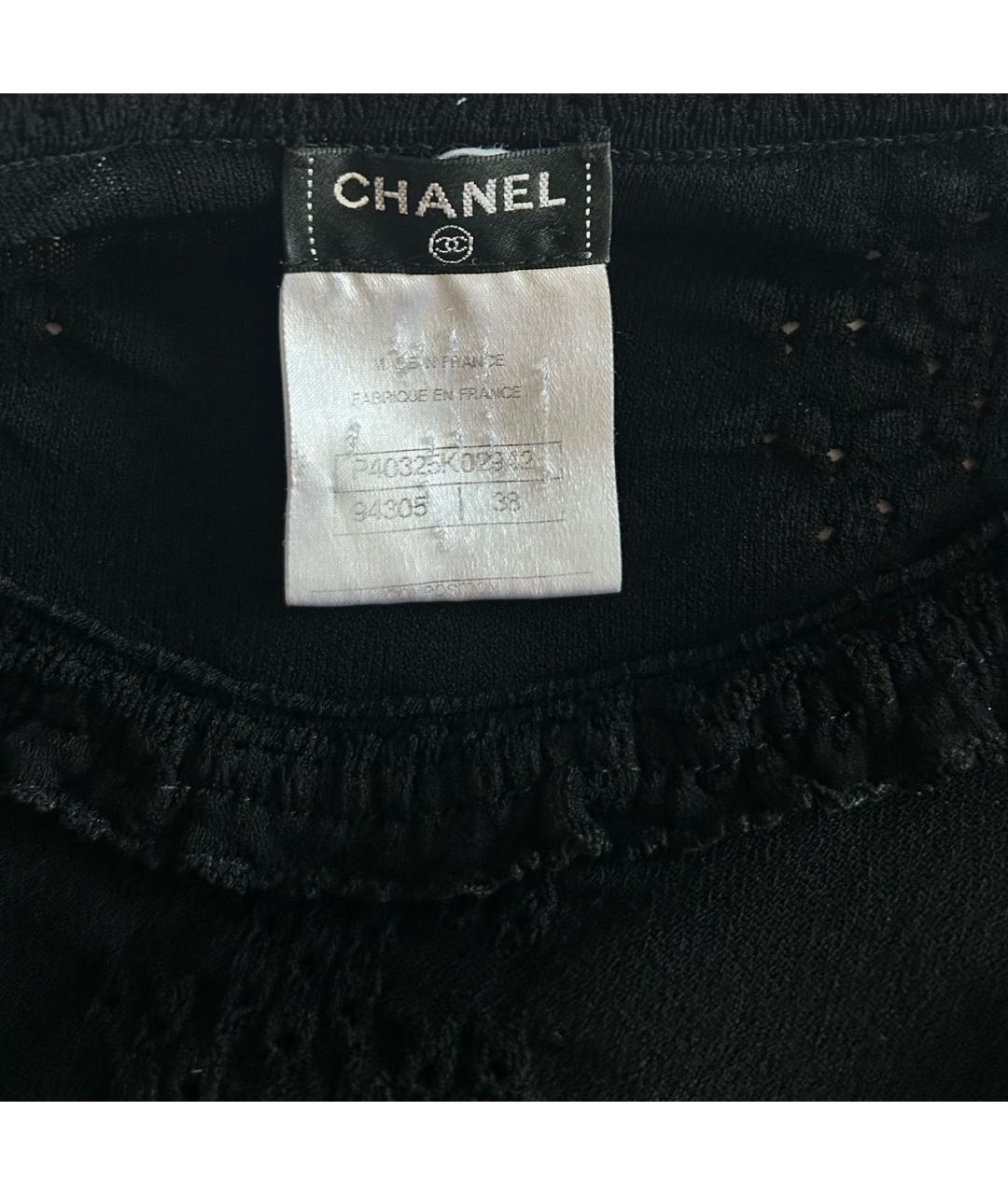 CHANEL Черное повседневное платье, фото 2