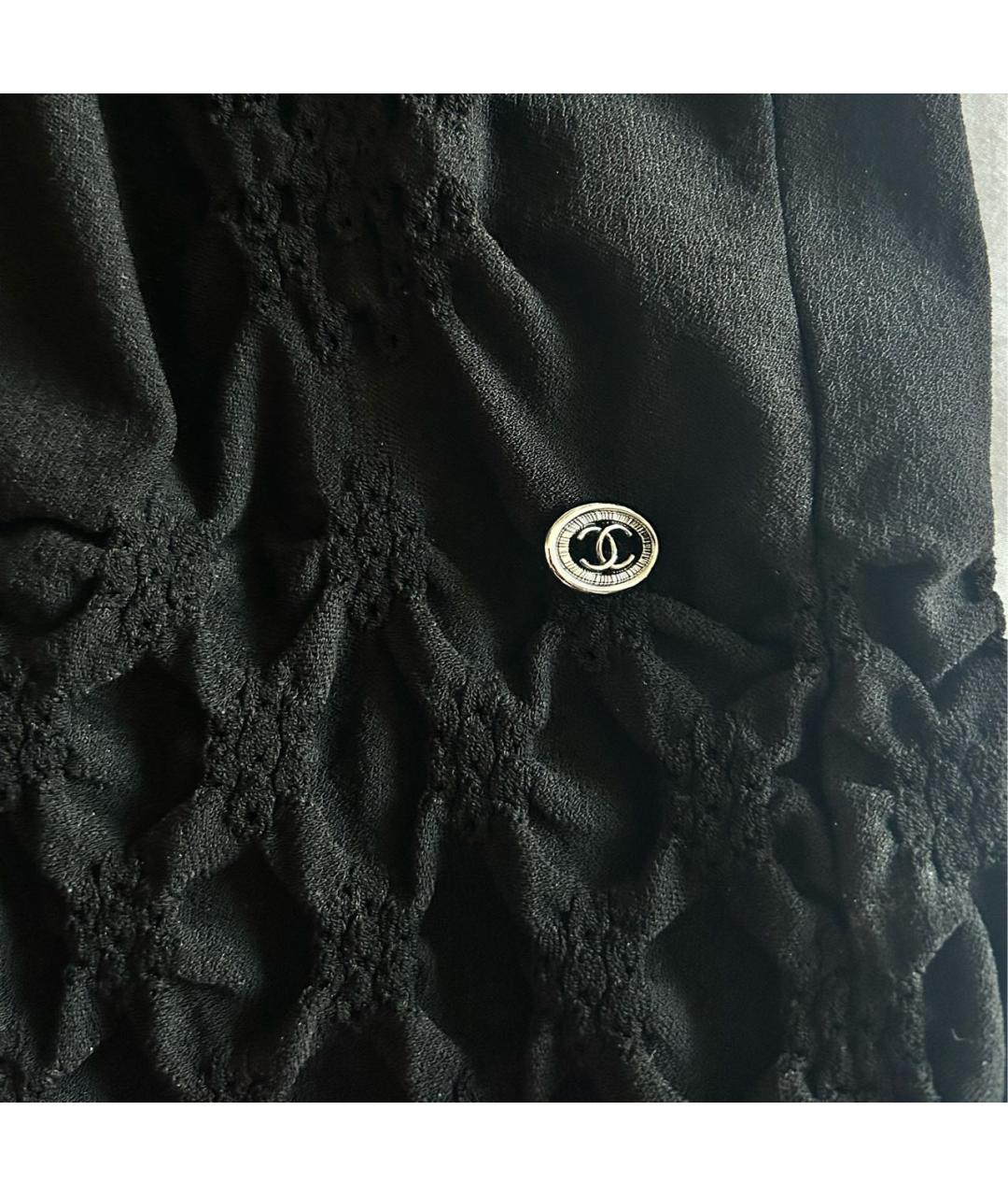 CHANEL Черное повседневное платье, фото 3